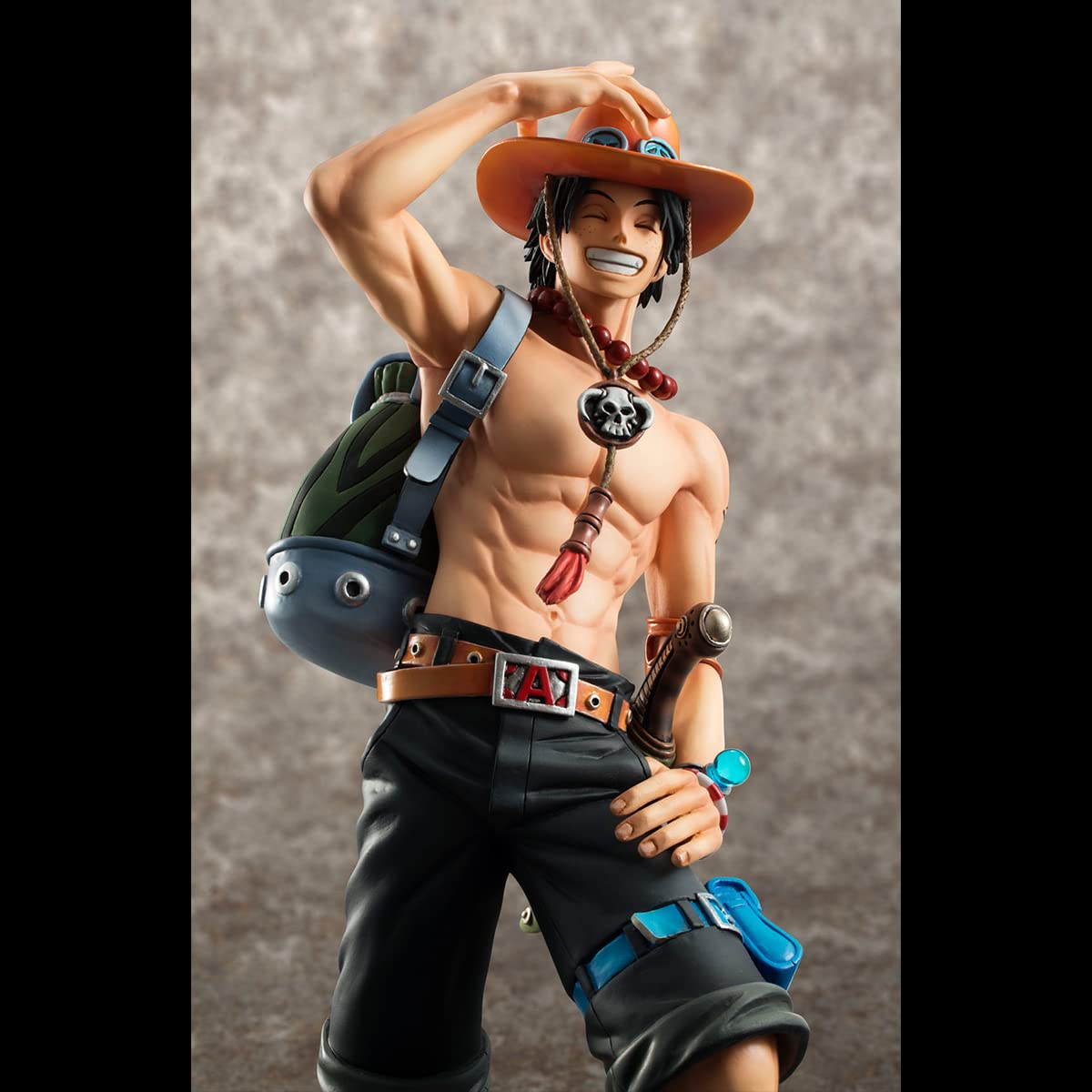 Megahouse Portgas D. Ace Neo-DX 10th figure with optional hat display
