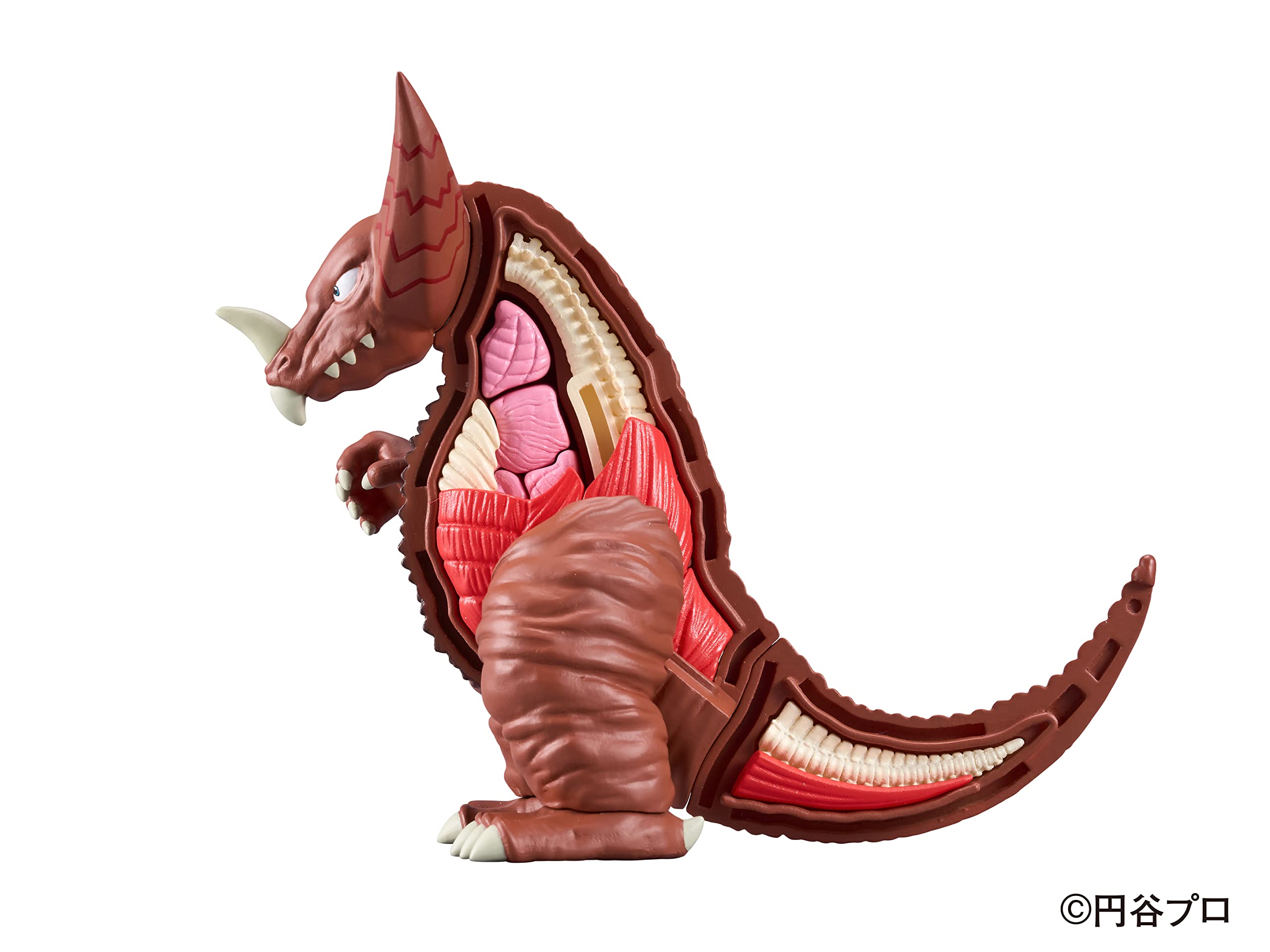 Megahouse Ultraman Gomora Kaitai Puzzle teaser-art captures dramatic pose for collectors.