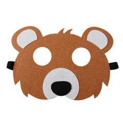 MegeFul red bird mask for kids; colorful, interactive costume accessory