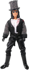 Mego Alice Cooper 8in action figure with detailed outfit for display and collection.