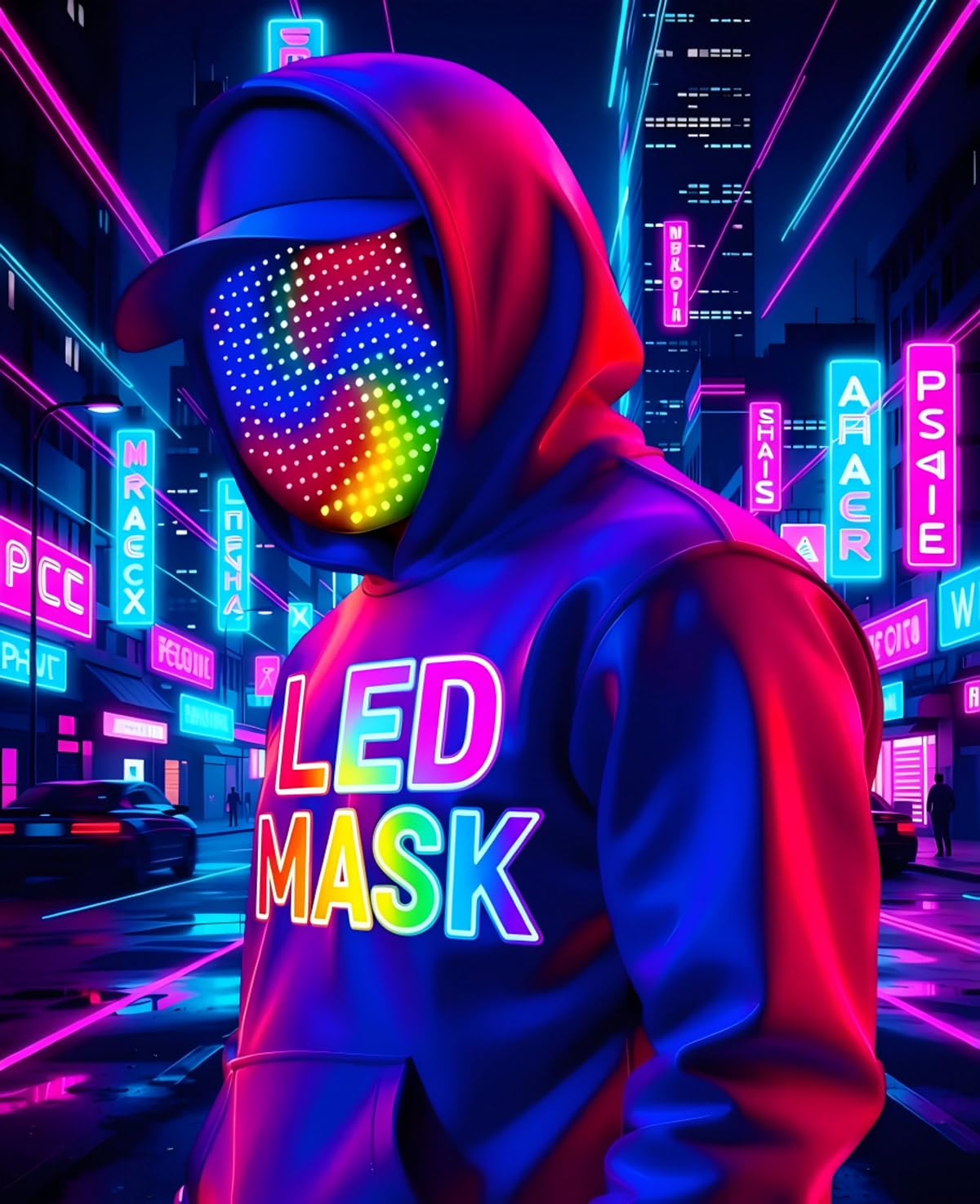 MEGOO Led Mask overheating protection keeps sessions comfortable