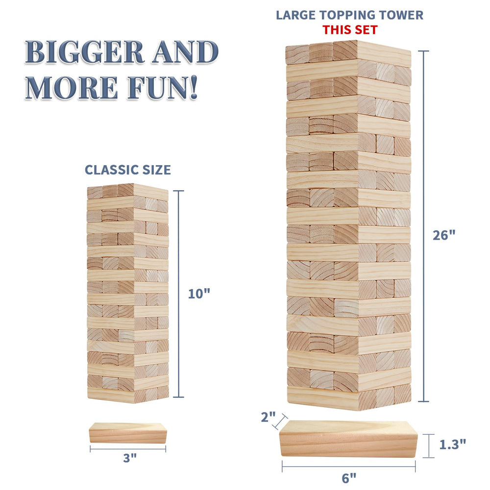 Megwoz New Zealand pine blocks offering durable, splinter-free play for all ages