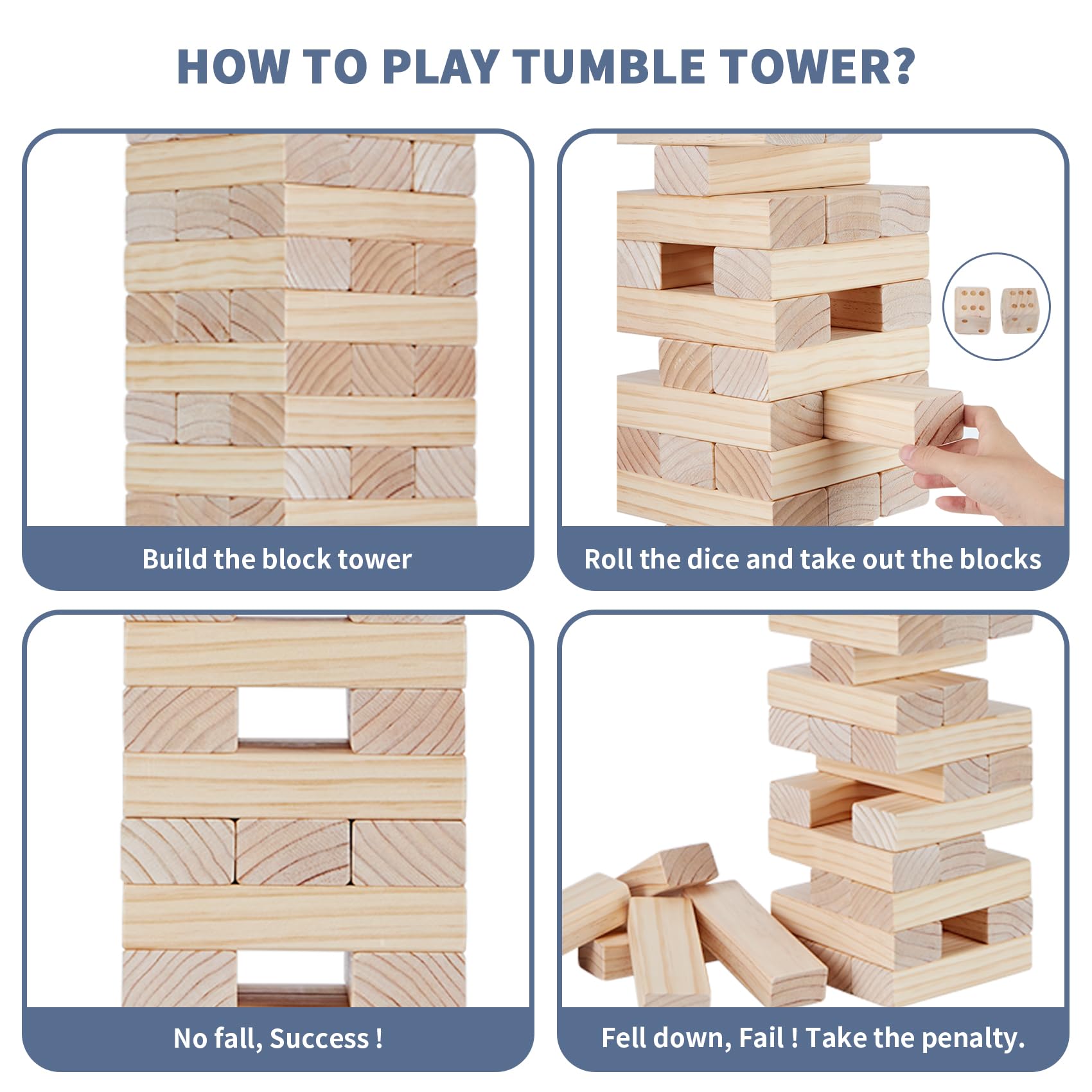 Megwoz tower height exceeds five feet during lively play sessions