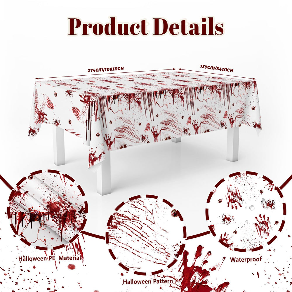 MEHOFOND horror napkins for themed table relief and hands