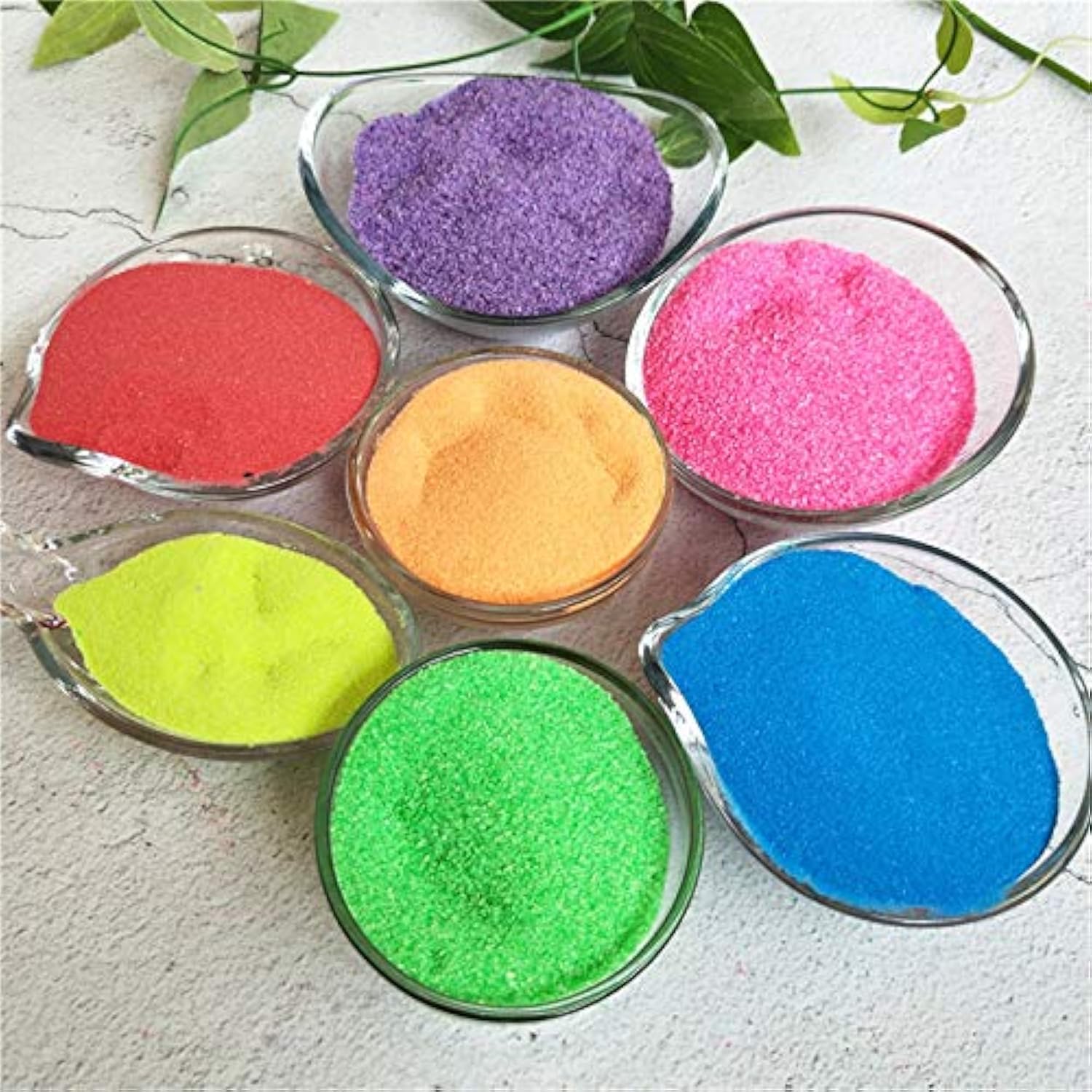 MEIEST colorful magic sand green pack for creative underwater world play