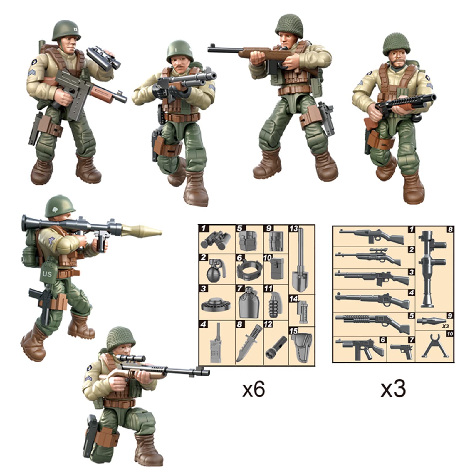 MEIEST mini-figures with dynamic poses encourage creative storytelling and fine motor skills
