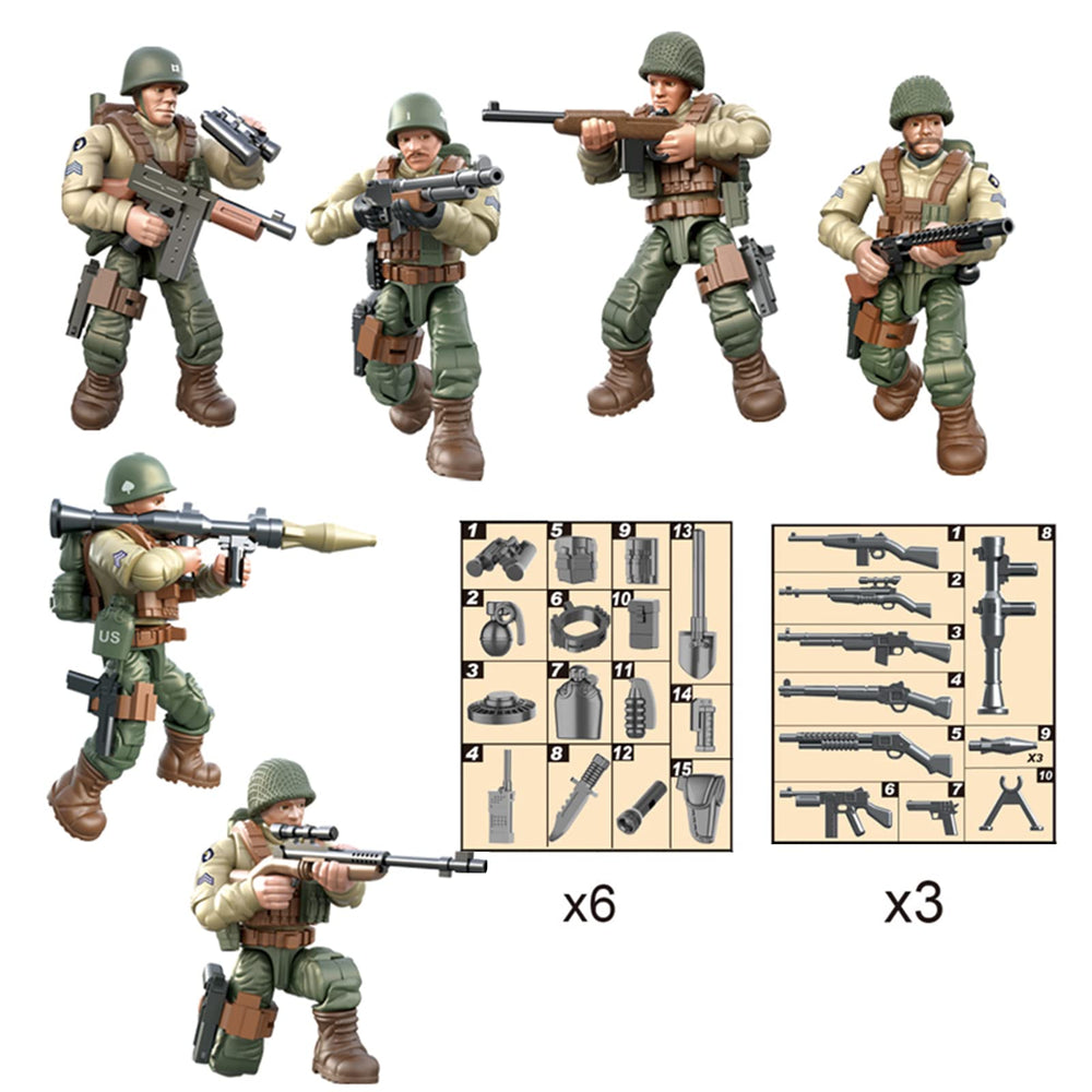 MEIEST mini-figures with dynamic poses encourage creative storytelling and fine motor skills