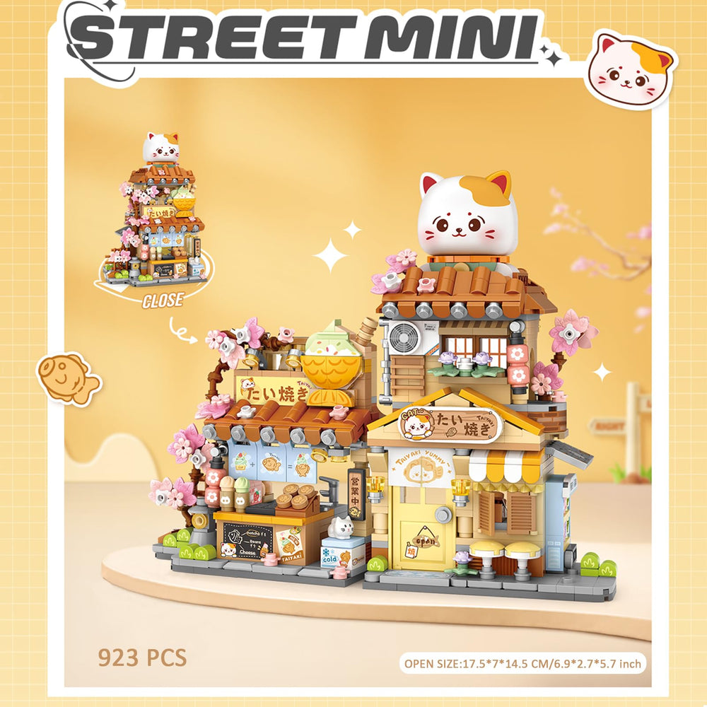 MEIEST taiyaki theme block detail highlighting realistic charm and decorative appeal