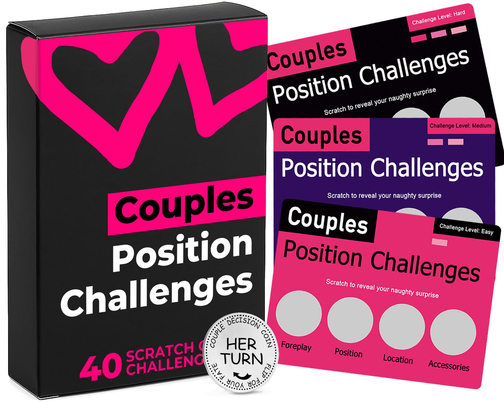 Meiguih Couples Games cover: stylish packaging for a thoughtful date-night gift.
