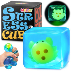 Meijoy Stress Cube Crab Glow: glow-in-the-dark sensory play for focus and relaxation