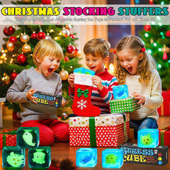 Compact 6 cm Meijoy Stress Cube fits comfortably for all ages.
