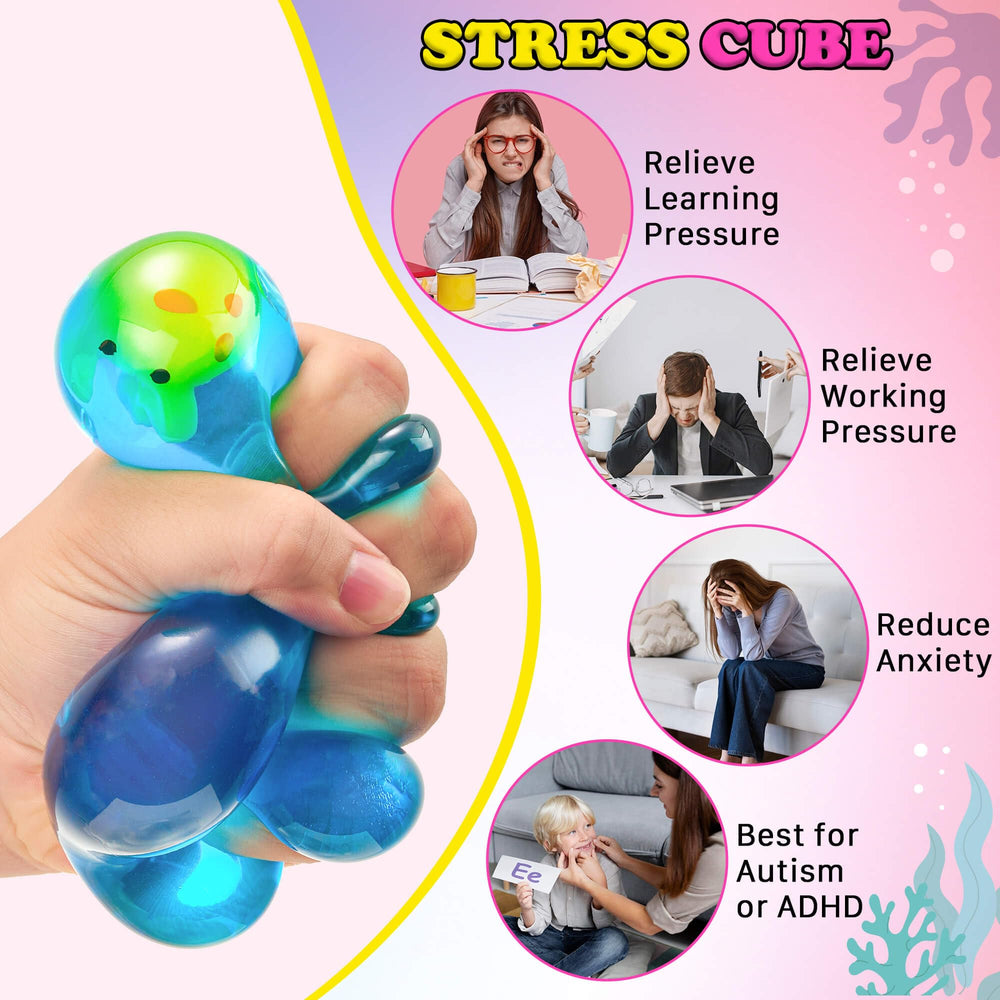 Meijoy Stress Cube 6cm: compact size fits in hands for quick focus moments