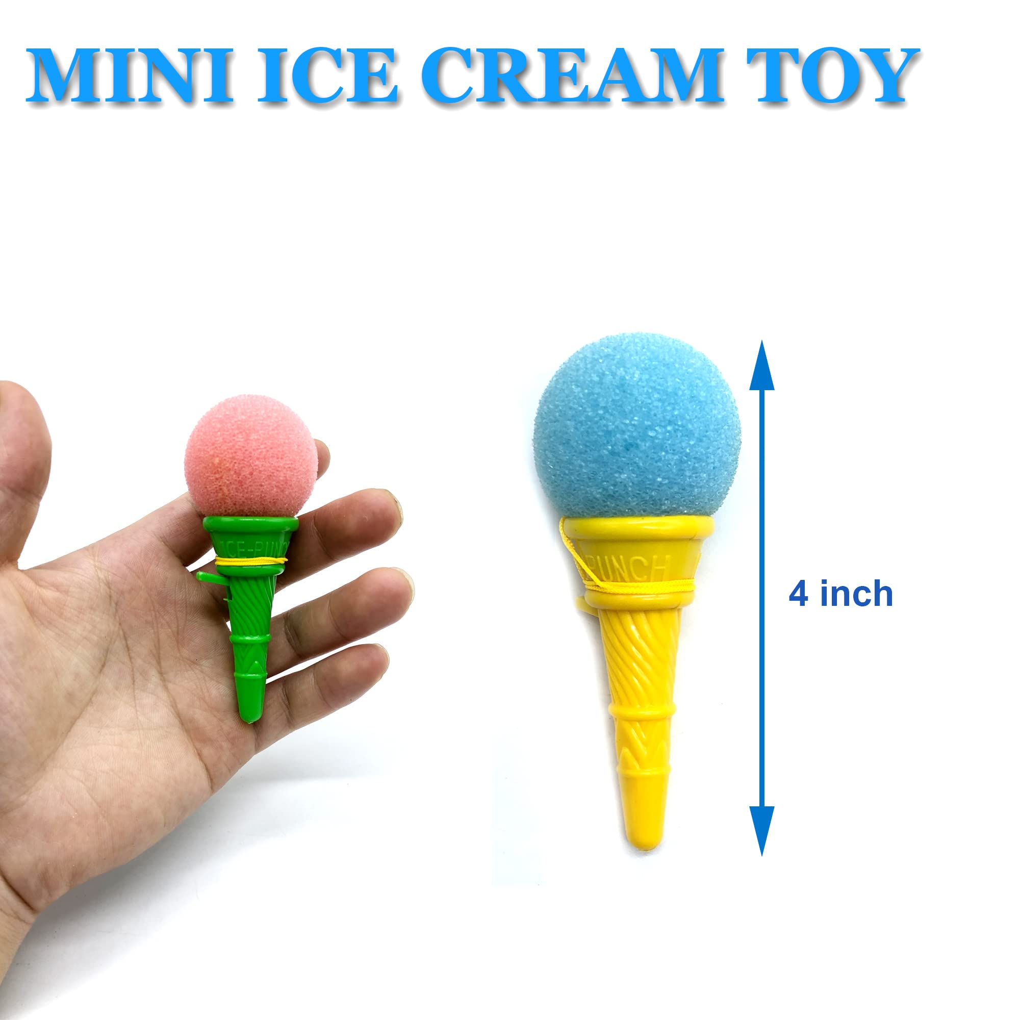 Meirrnyyu assorted-colored ice-cream trays spark colorful party games