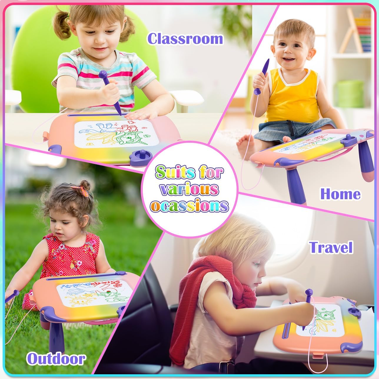 MEJCFARI doodle stamps enhance stamping fun and creativity