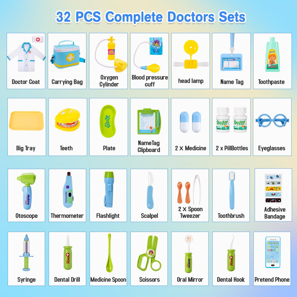 Meland light up flashlight adds realism to pretend health checks for kids