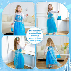 Meland Princess Dress light-up headband sparkles at celebrations