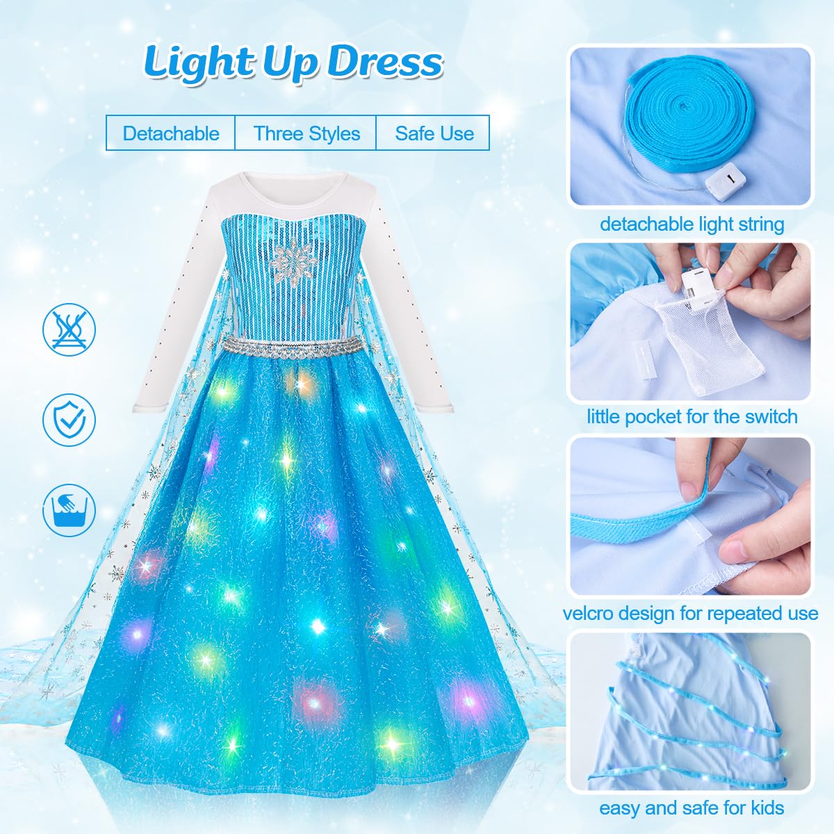 Meland dress-up for cozy home play and storytelling.