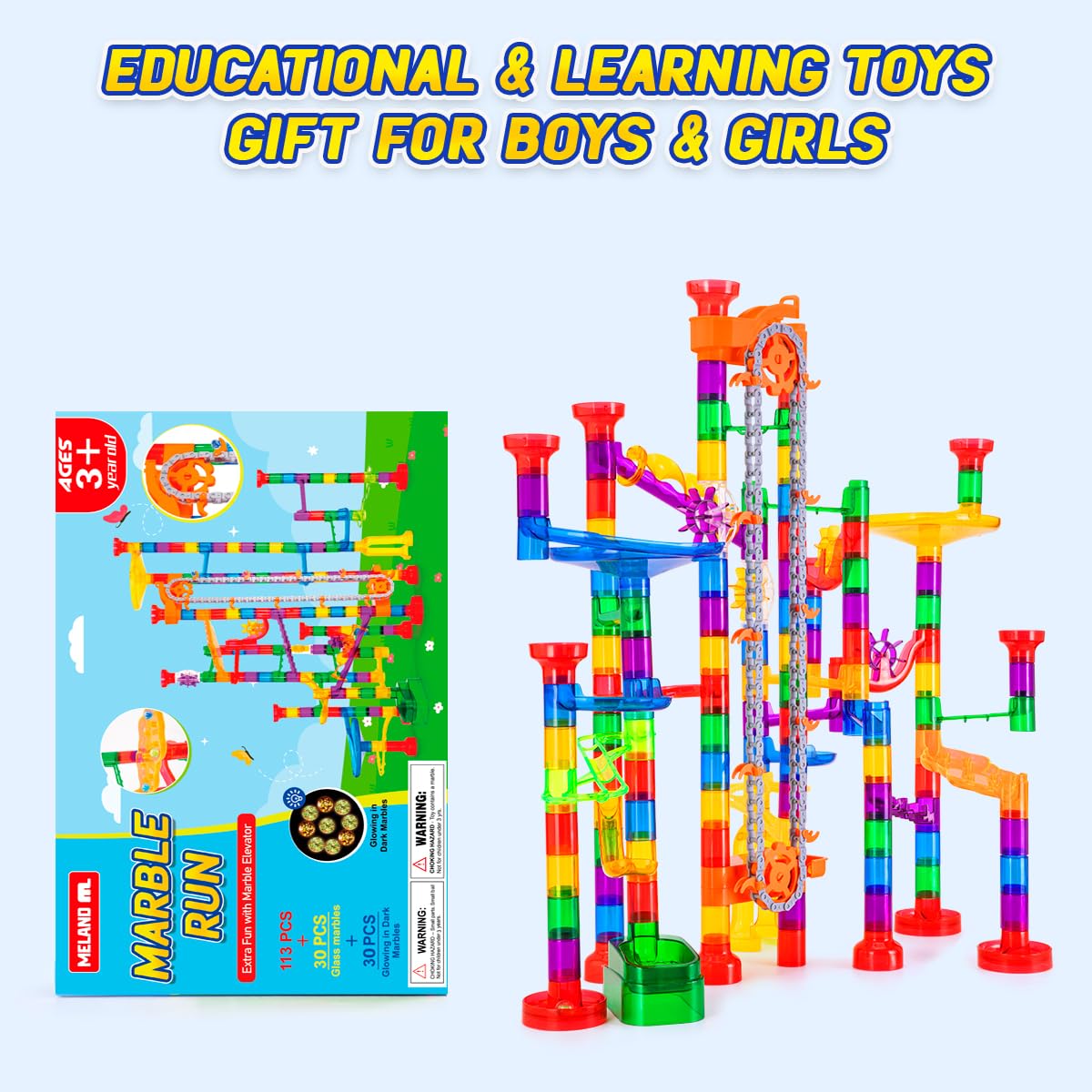 Meland STEM-focused toy boosts problem solving and patience.