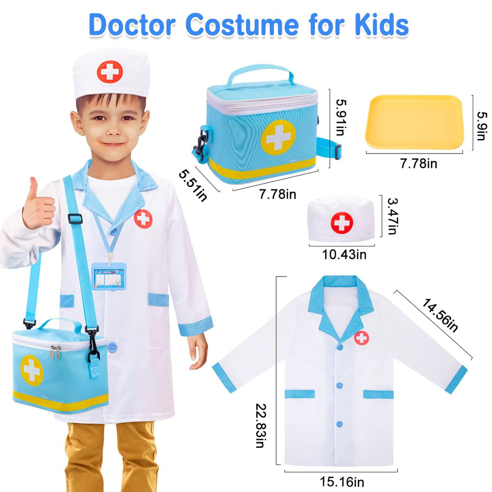 Meland adjustable thermometer mirrors real life medical checks during pretend visits