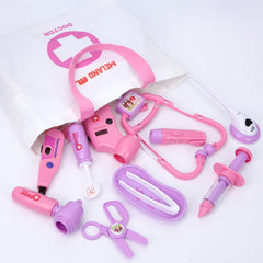 Meland Dental Mirror enhances observation during caring play with dolls or animals.