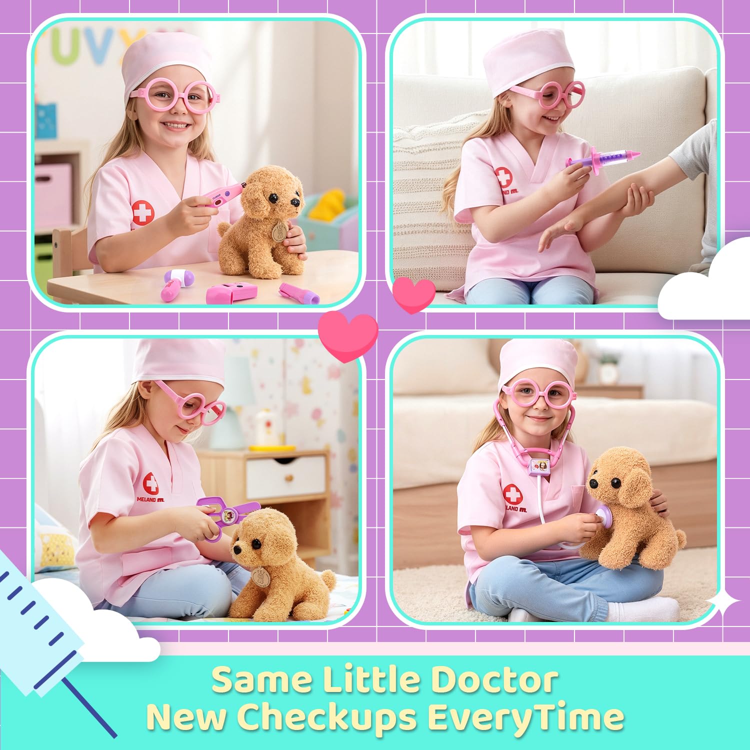 Meland Toy Syringe adds safe, child-friendly storytelling to medical play.