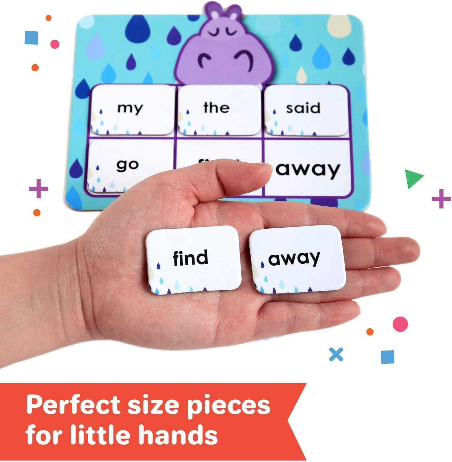 Melby Toys Wild Word Safari bright animal illustrations keep kids engaged while learning words