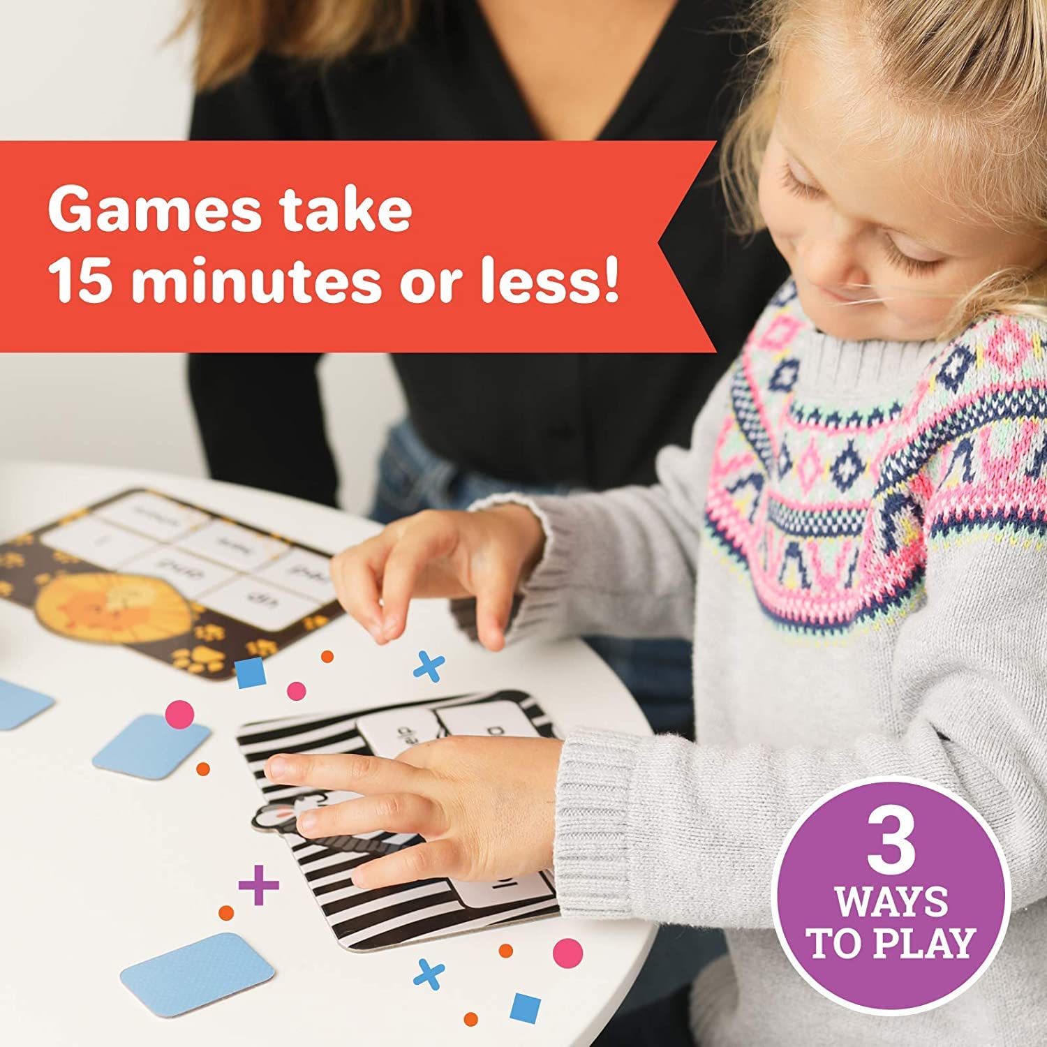 Melby Toys Wild Word Safari thick laminated greyboard ensures durability for classrooms