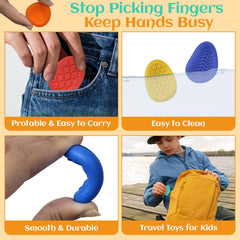 Melearch office fidget stone helps maintain concentration during work.