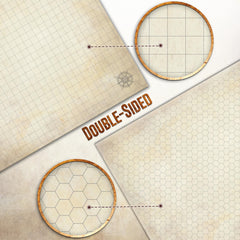 Melee Mats DND Map Starter Set anti-slip laminate surface protects terrain