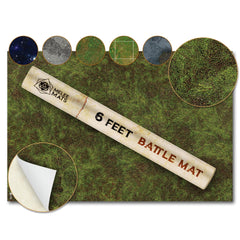 Melee Mats wargaming battle mat 48x72 lush jungle for cinematic battles