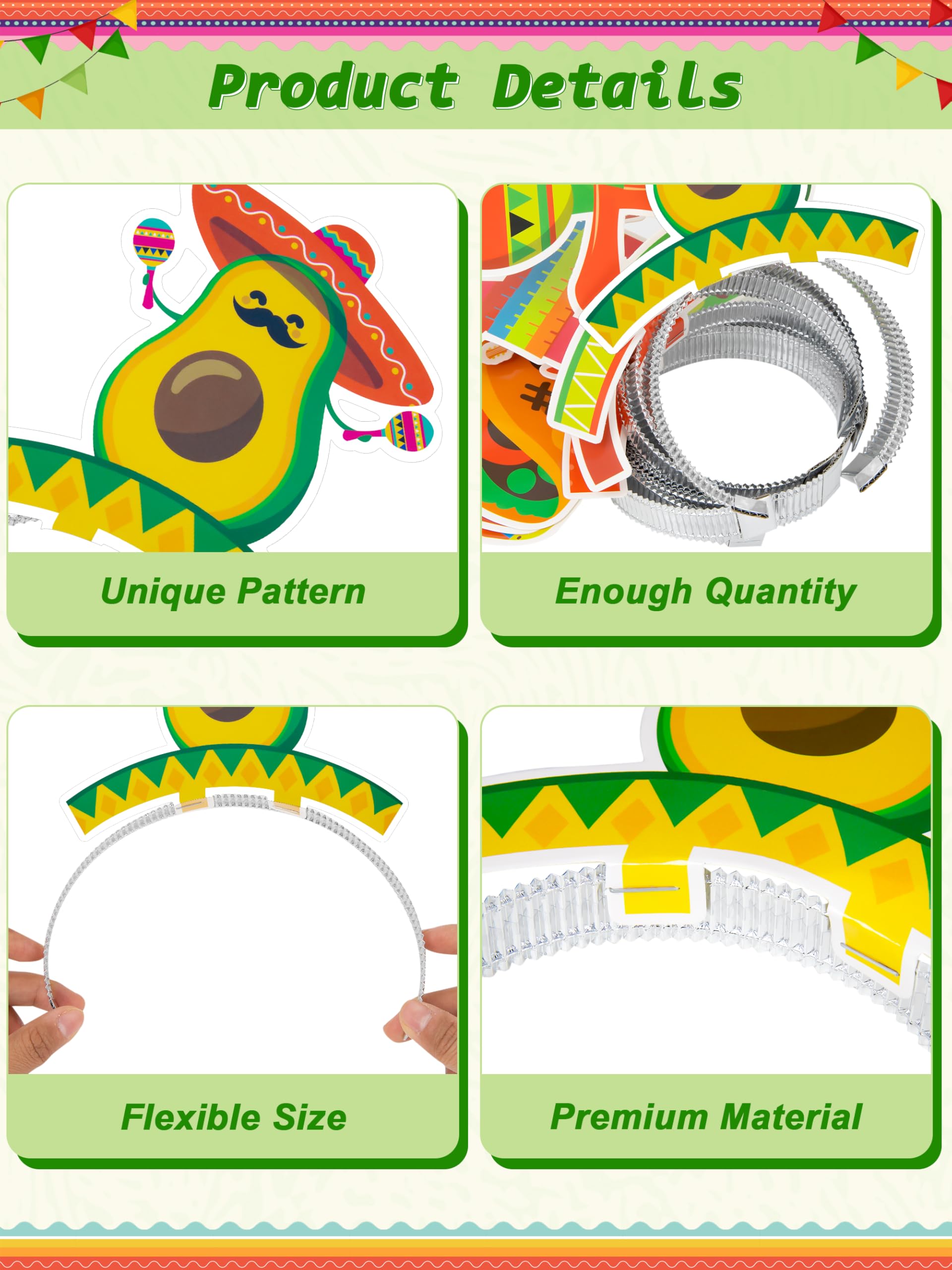 Melisheer cactus maracas accessory scene for a lively fiesta party.