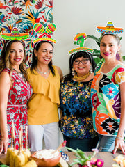 Melisheer maracas design headband, lively carnival-inspired party accessory