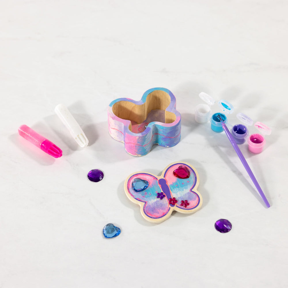 Melissa & Doug Created by Me Butterfly Box supports fine motor skills