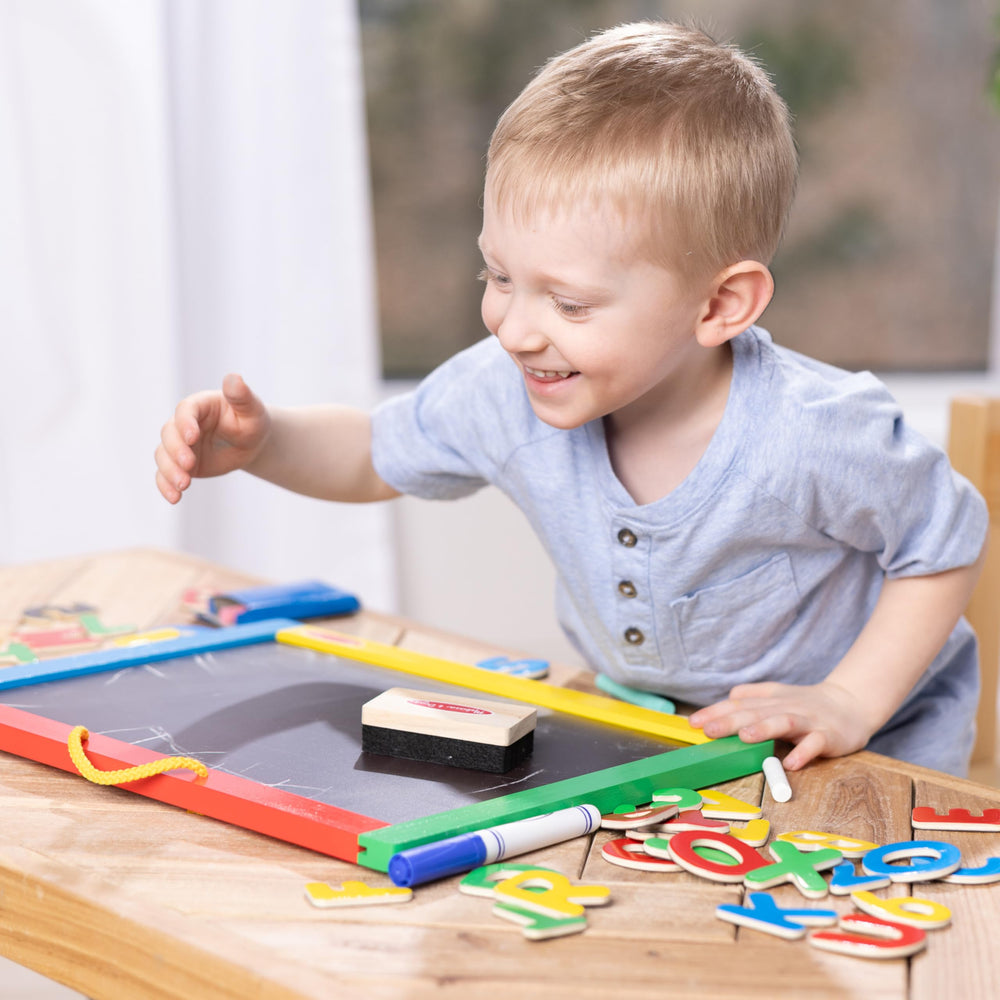 Melissa & Doug 16 by 12 inch board keeps kids engaged at home or on trips.