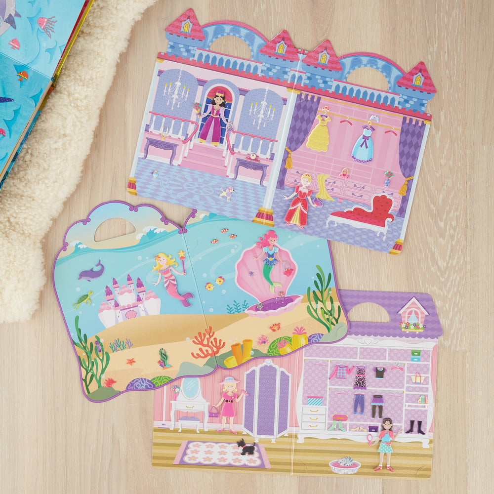 Melissa & Doug 65-plus Puffy stickers provide ample storytelling pieces.