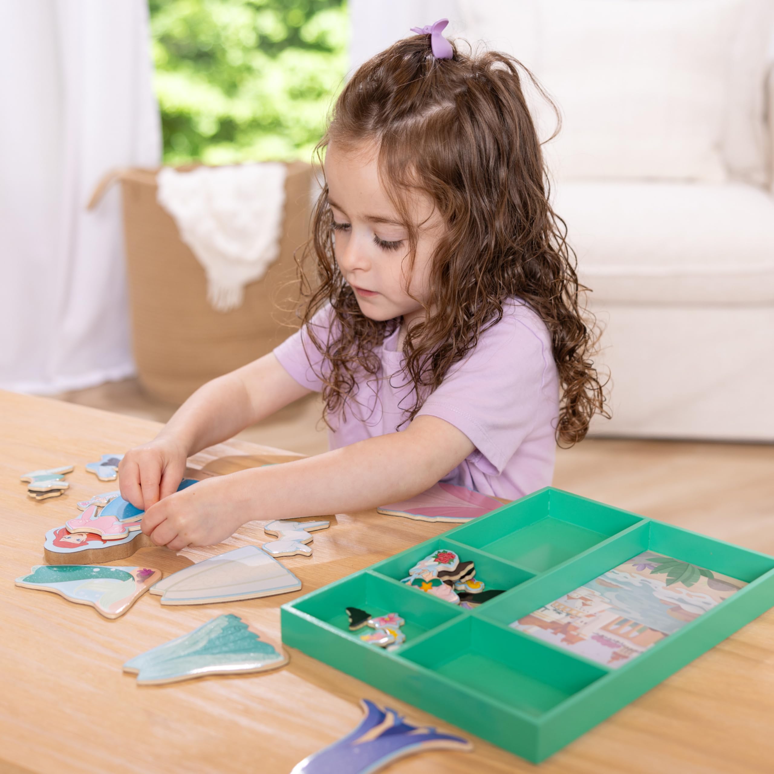 Ariel dress-up pieces designed for ages 3 and up