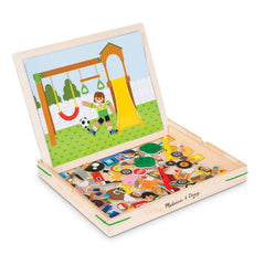 Melissa & Doug farm background scene card for storytelling play.