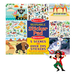 Melissa & Doug wild west scene background fuels frontier adventures.