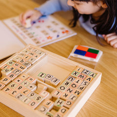 Melissa and Doug beginning math and language stamps for early skills