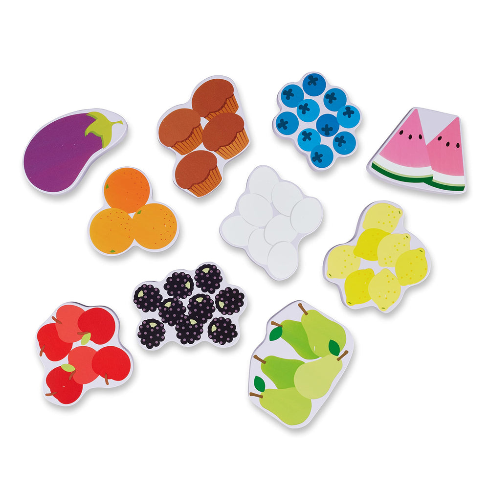 Melissa & Doug Blue's Clues & You fridge food cheese piece promotes color matching