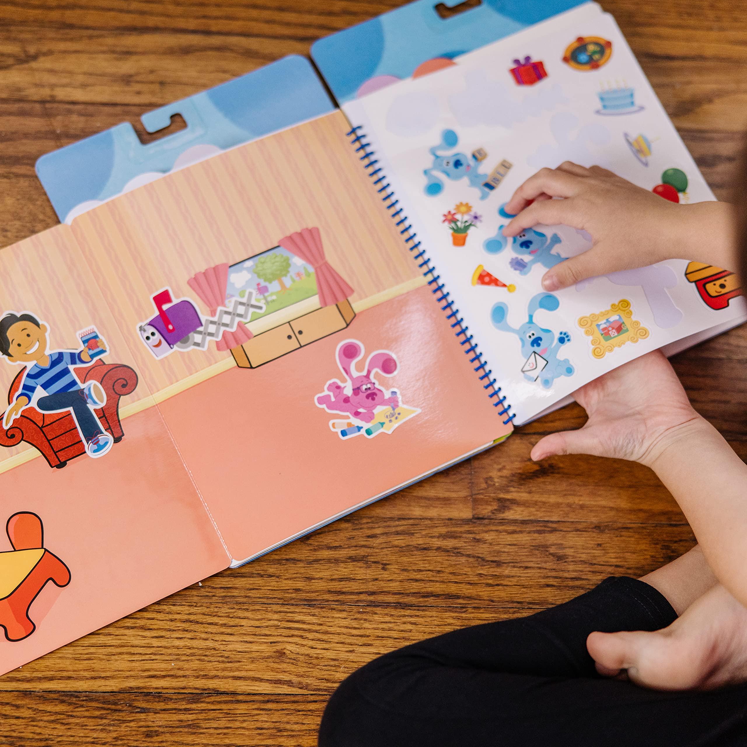 Melissa & Doug Blue’s Clues & You pad scene 3 inspires problem solving through hands-on play