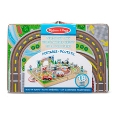 Melissa & Doug bridge and tunnel with monorail enhance play.