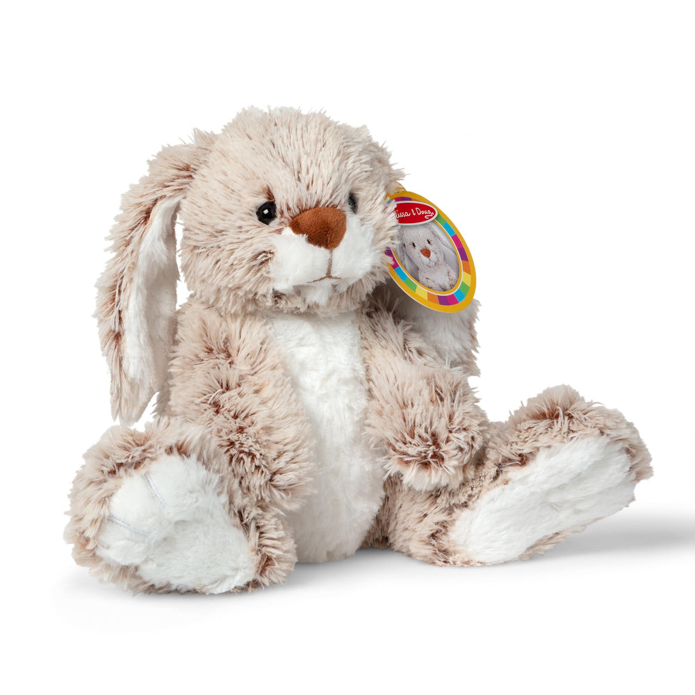 Melissa & Doug Burrow Bunny travel companion for car rides and trips.