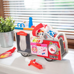 Carrying handle enables easy transport for play on the go
