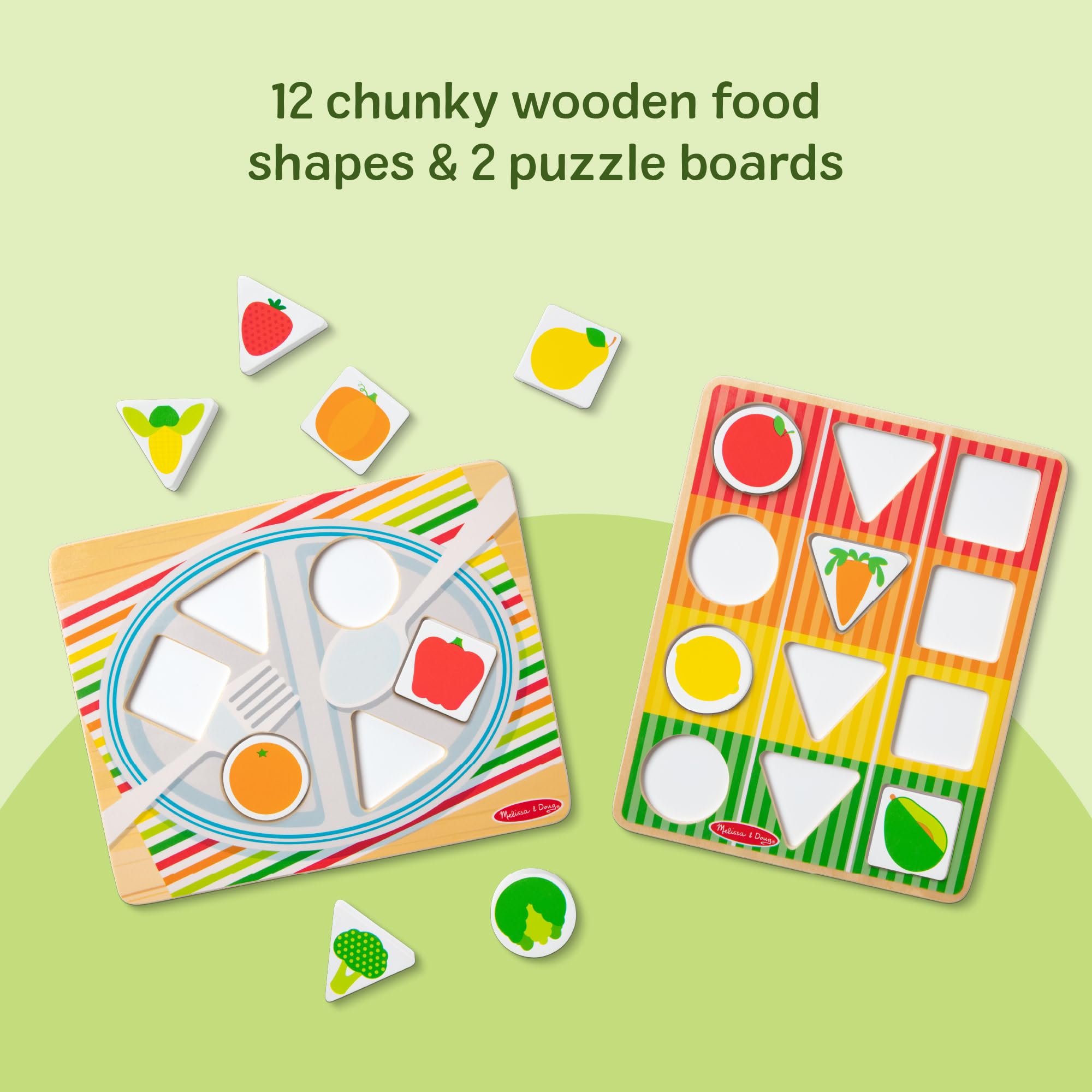 Melissa & Doug wooden cart measures 15.5 inches tall for compact playrooms.