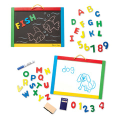Melissa & Doug child-friendly learning board supports screen-free playtime.