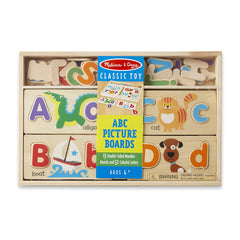 Melissa and Doug colorful letters helping with letter recognition