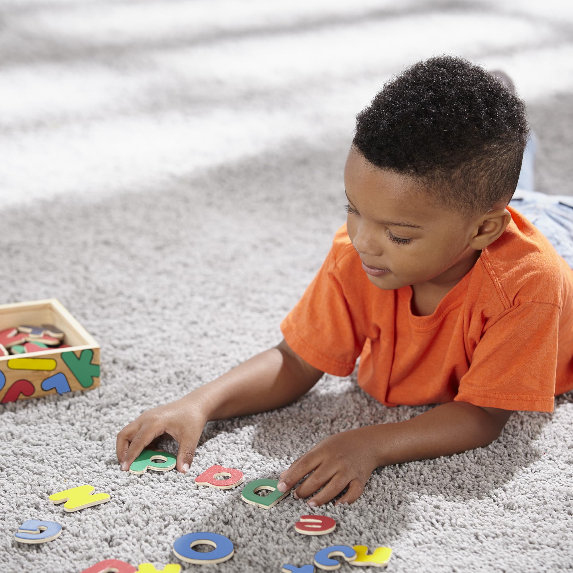 Colorful uppercase and lowercase letters for engaging literacy activities.