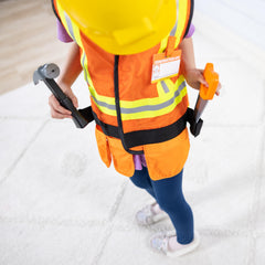 Melissa and Doug safety goggles improve clear vision during creative projects.