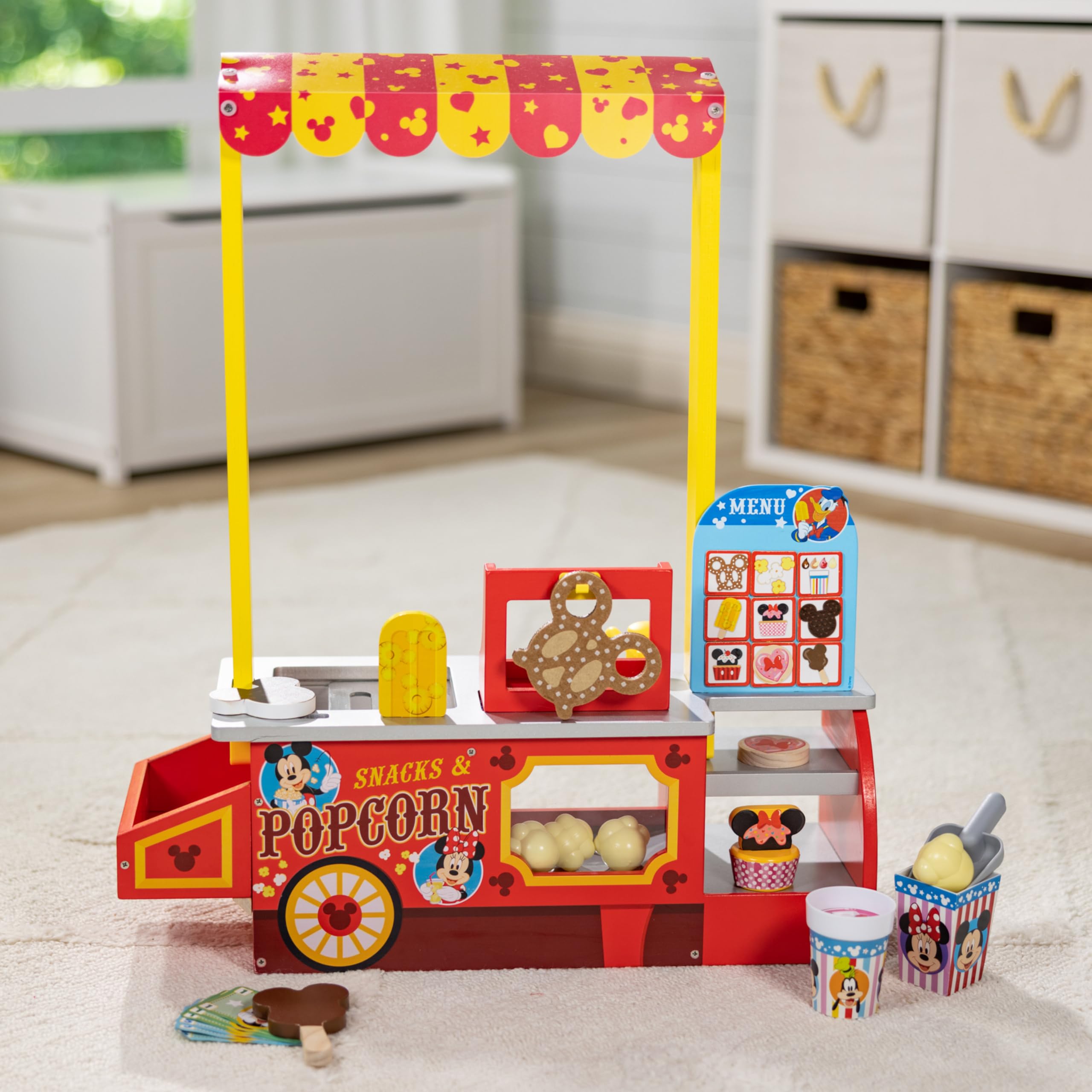 Melissa & Doug Disney Snacks pineapple ice pop adds color to pretend menu